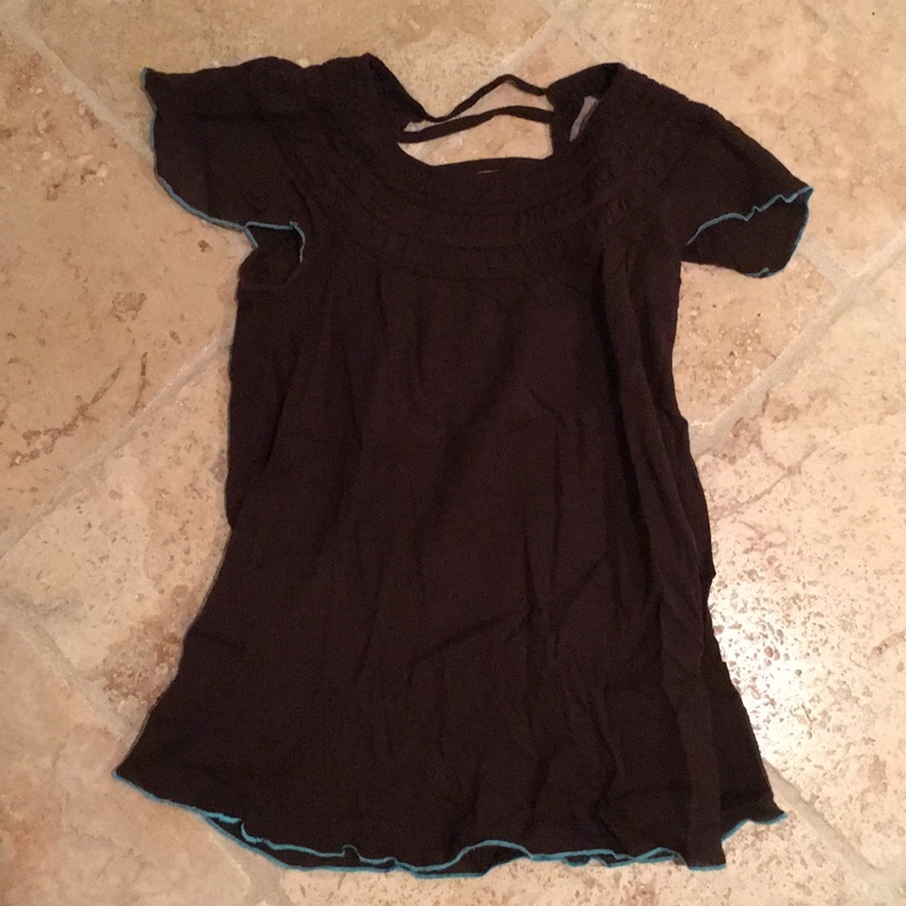 Brown Free People blouse